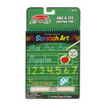 Scratch Art ABC & 123 Writing Pad